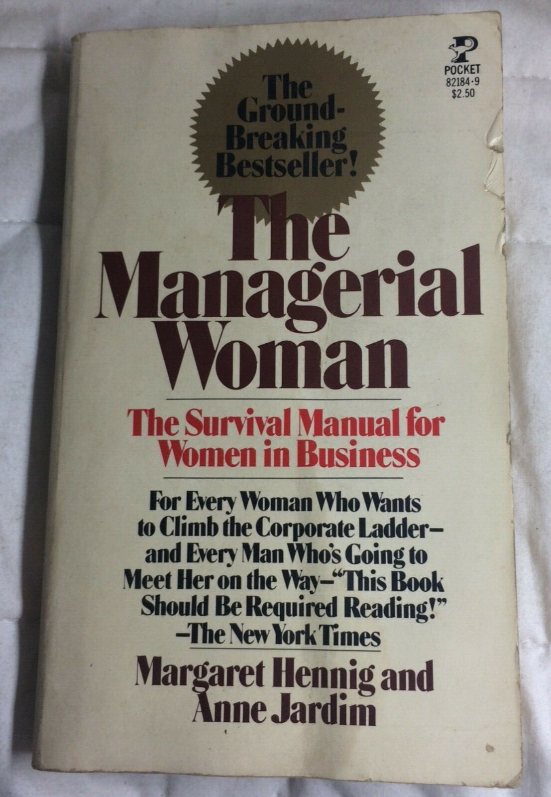 The Managerial Woman – Margaret Hennig & Anne Jardim Paperback