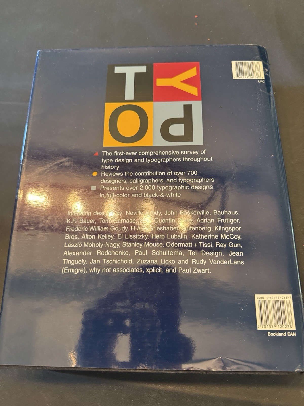 Typography Encyclopedia Type Design History Friedl Ott Stein HC DJ Large