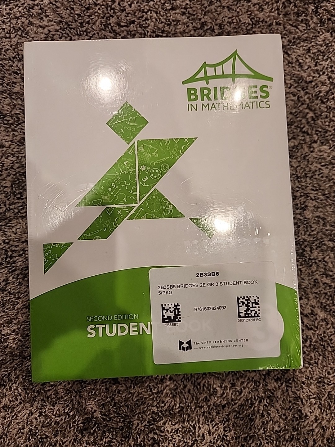 BRIDGES In Mathmatics (5 PK!) Second Edition Student Book Grade 3 11″ x 8 1/2″