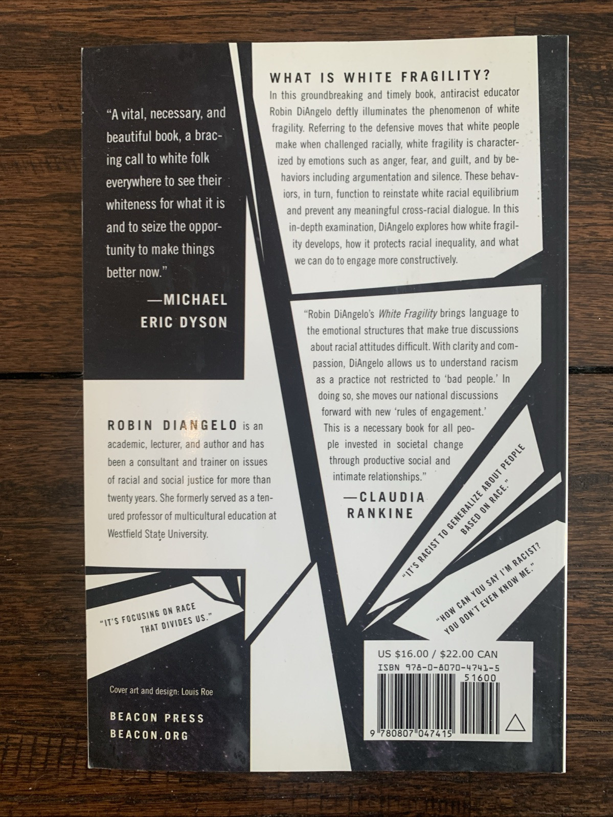 White Fragility by Robin Diangelo (2018, Paperback)