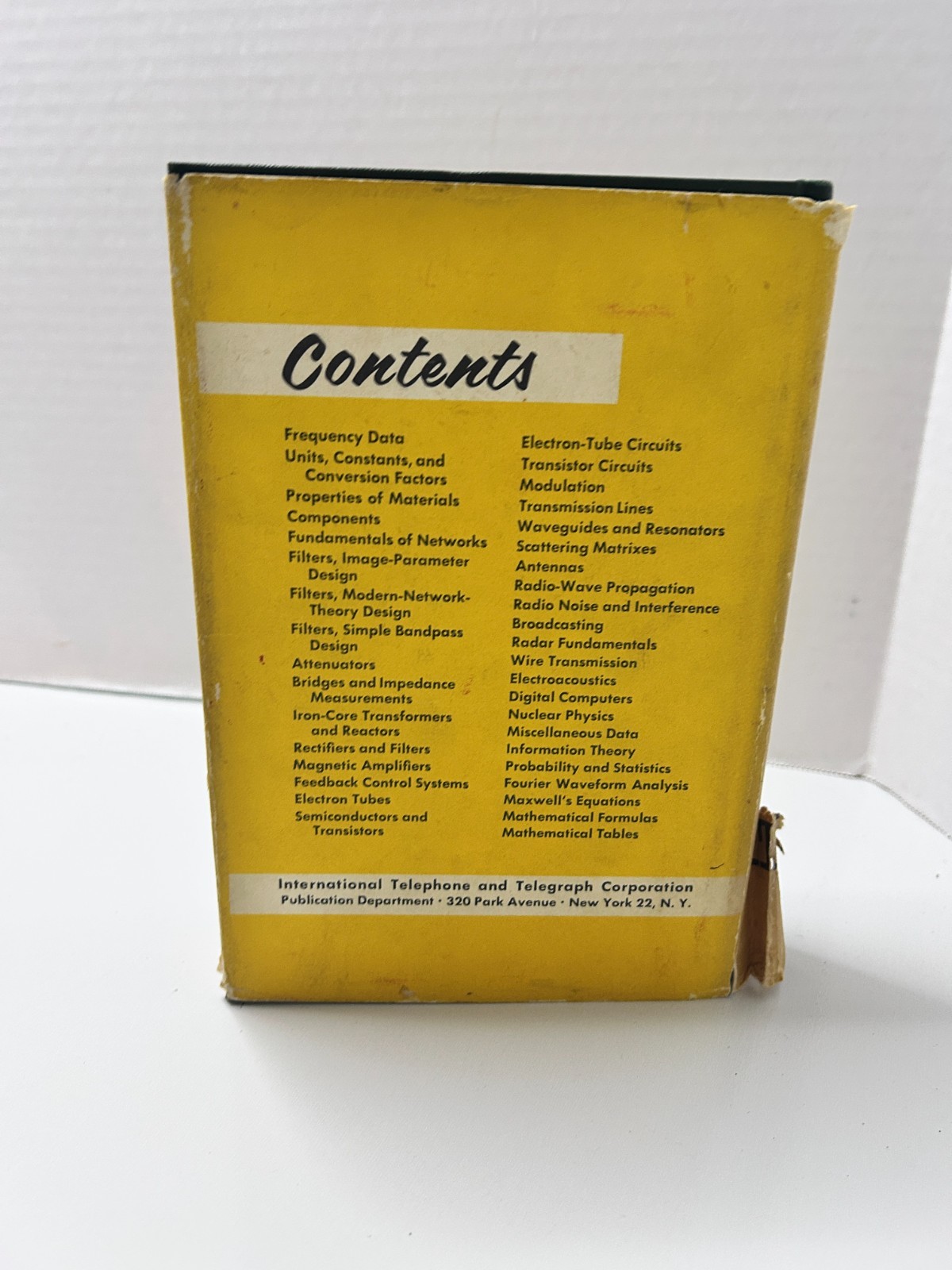 Reference Data for Radio Engineers ITT 1964 Fourth Edition Vintage Electronics