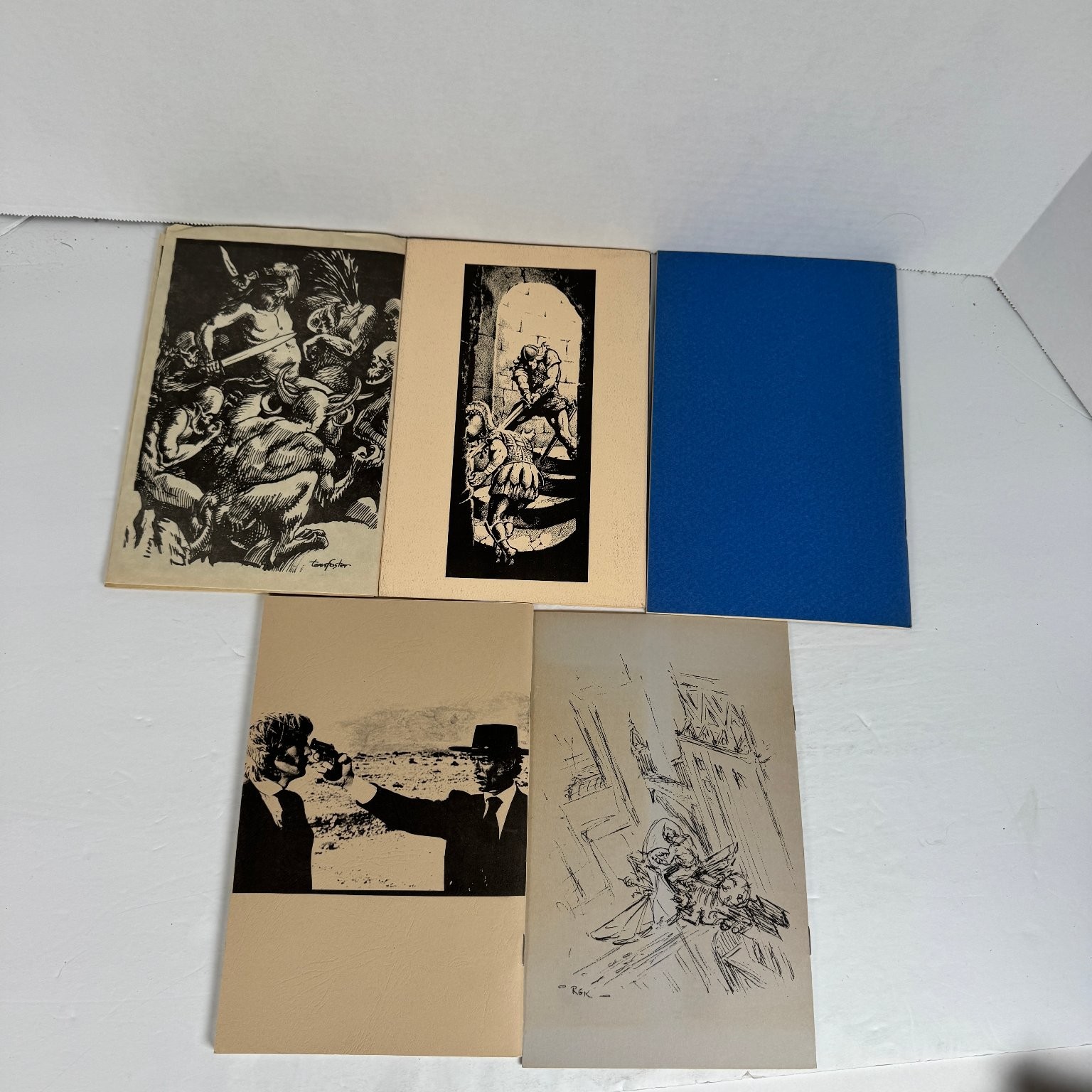 Robert E Howard 1975 Chapbooks Lot Rhymes of Death Grey God McHaney
