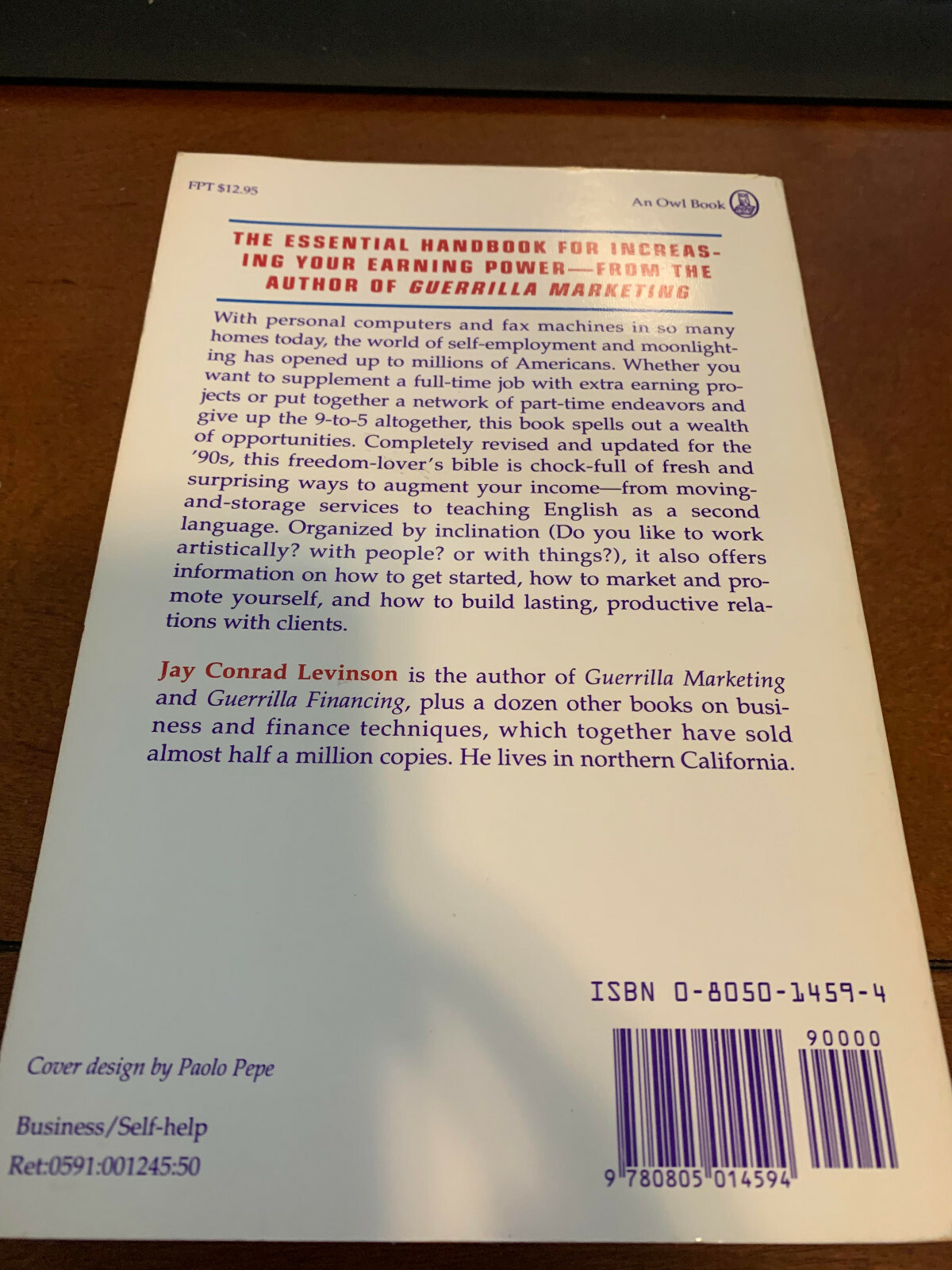 555 Ways to Earn Extra Money by Jay Conrad Levinson (1992, Trade Paperback,…