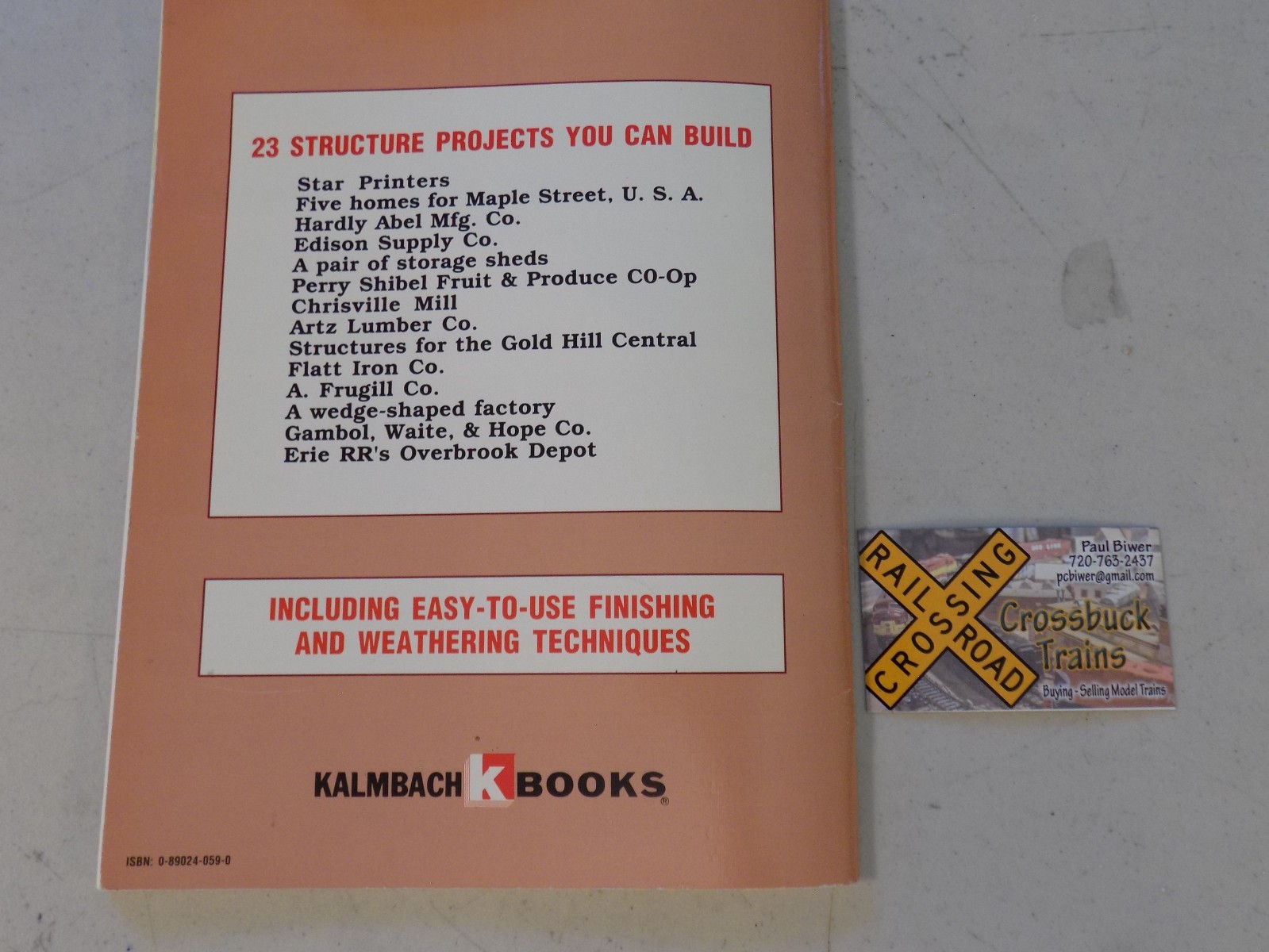 Model Railroader Kitbashing HO Model RR Struct’s Art Curren 1988 76pgs (060621)