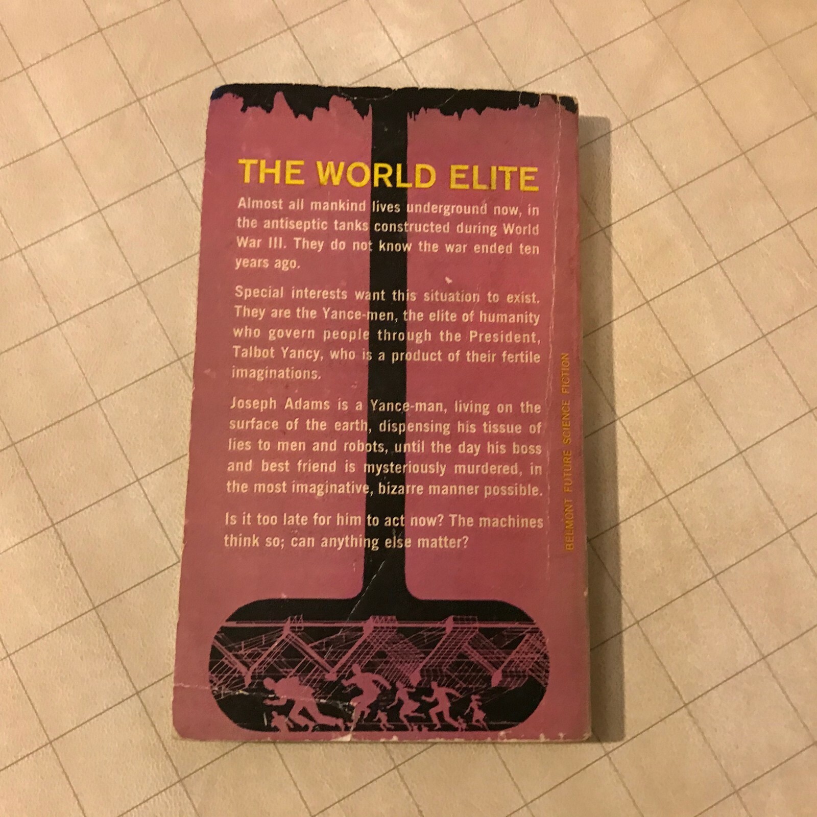Philip K. Dick The Penultimate Truth 1st belmont sci-fi First Edtion 1964 pb!