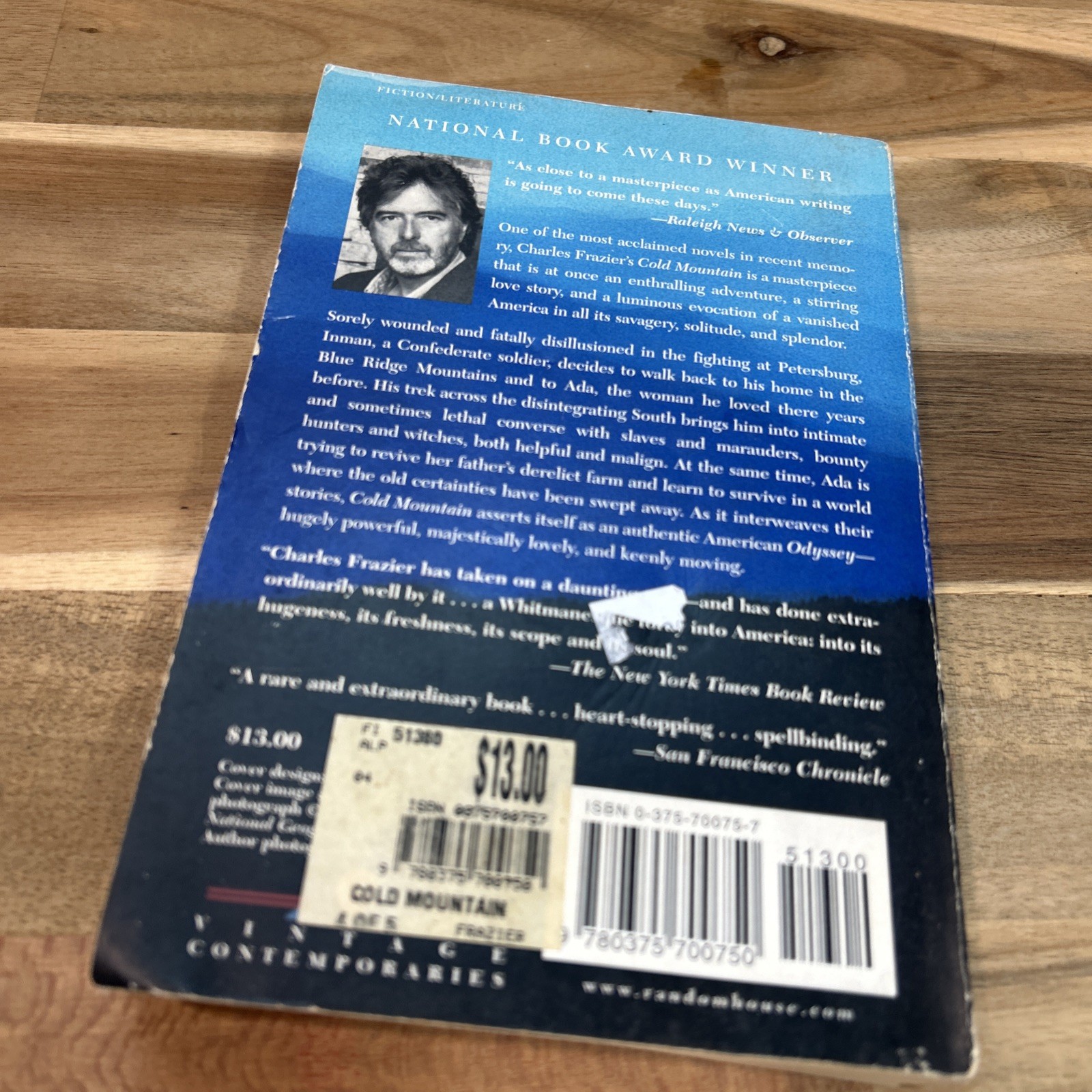 Cold Mountain by Charles Frazier (1997, Hardcover)