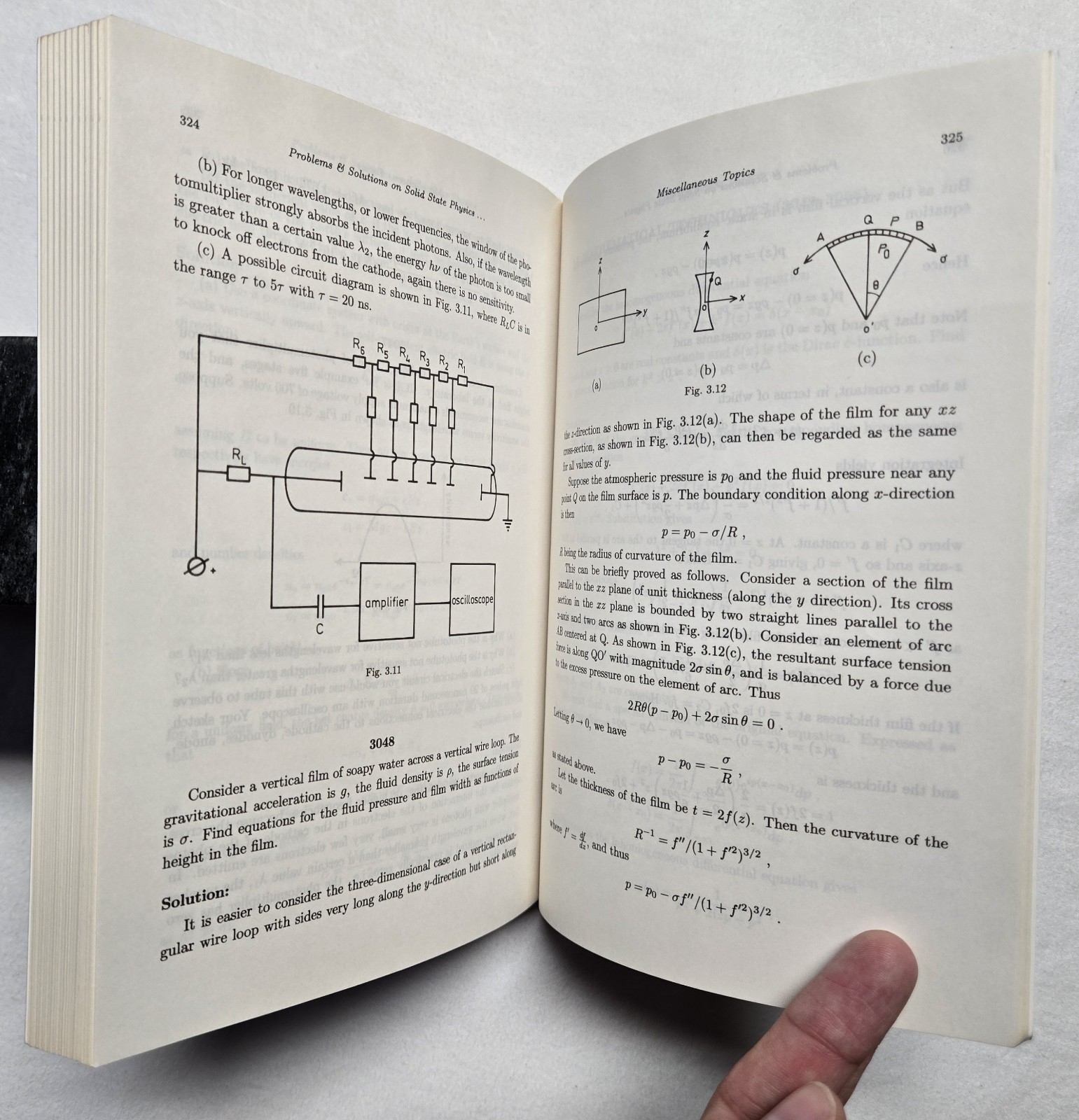 Problems & Solutions On Solid State Physics, Relativity And Miscellaneous Topics