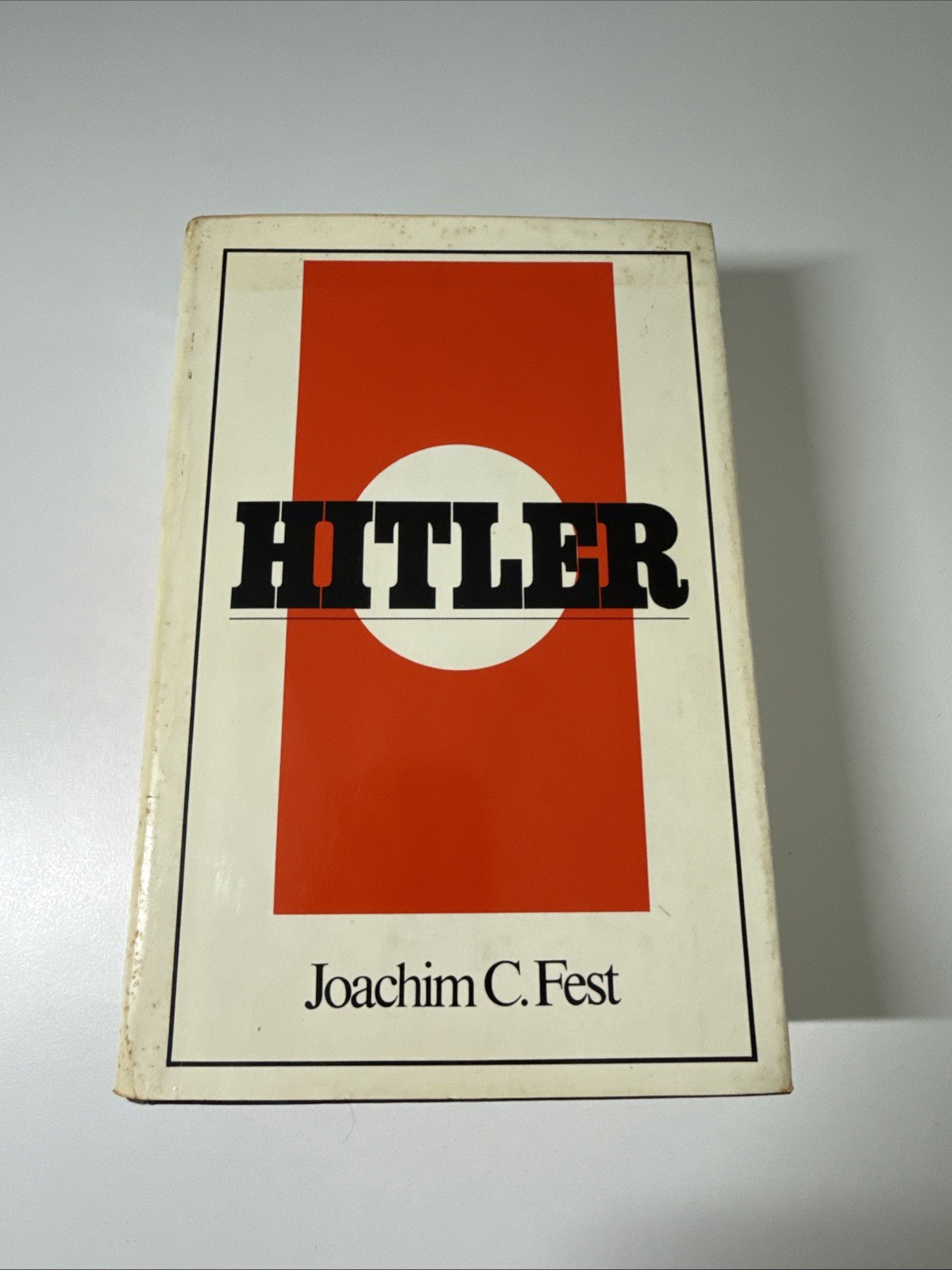 Hitler By Joachim C. Fest Translated By Richard & C Winston 1973 HCDJ