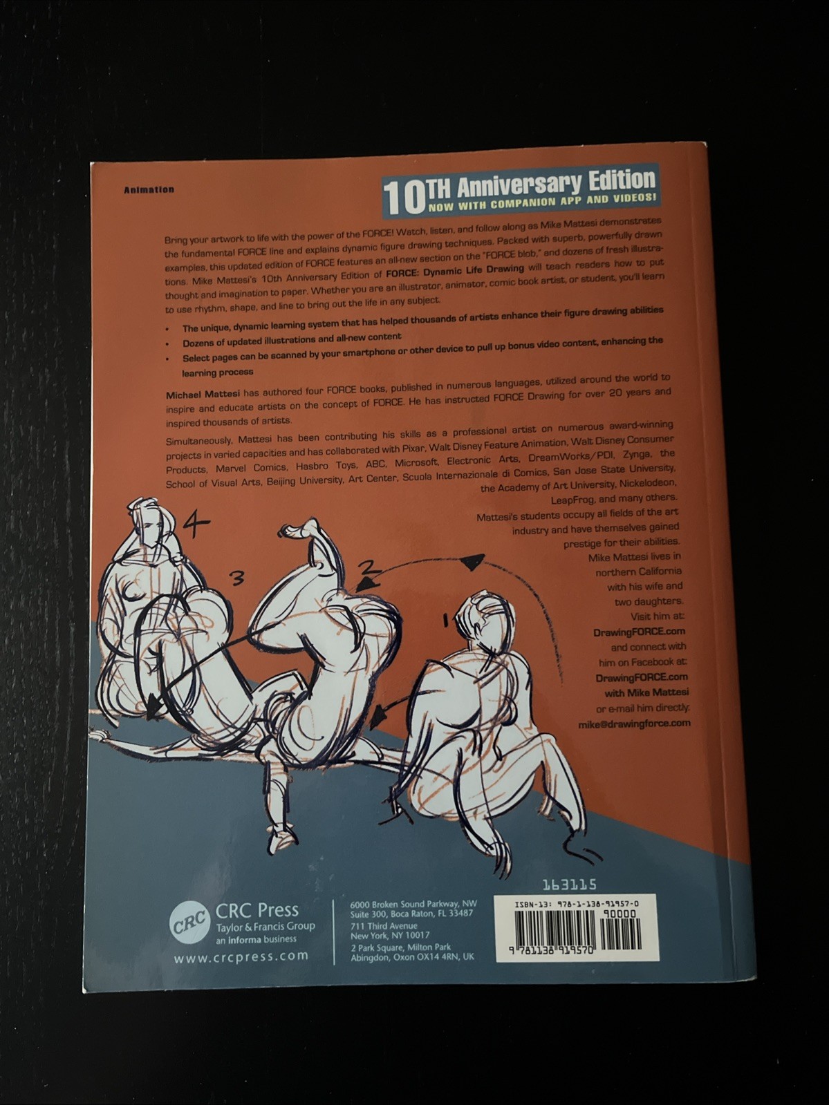 FORCE: Dynamic Life Drawing: 10th Anniversary Edition by Mike Mattesi: Used