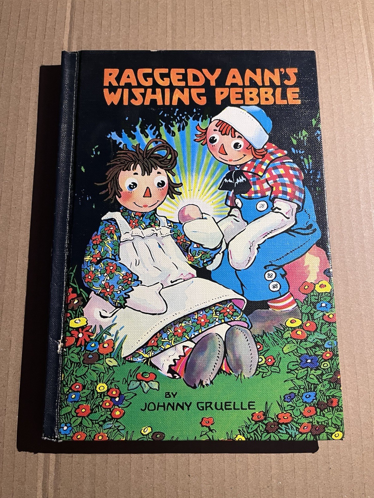 RAGGEDY ANN’S WISHING PEBBLE by Johnny Gruelle 1960 Bobbs-Merrill hardcover