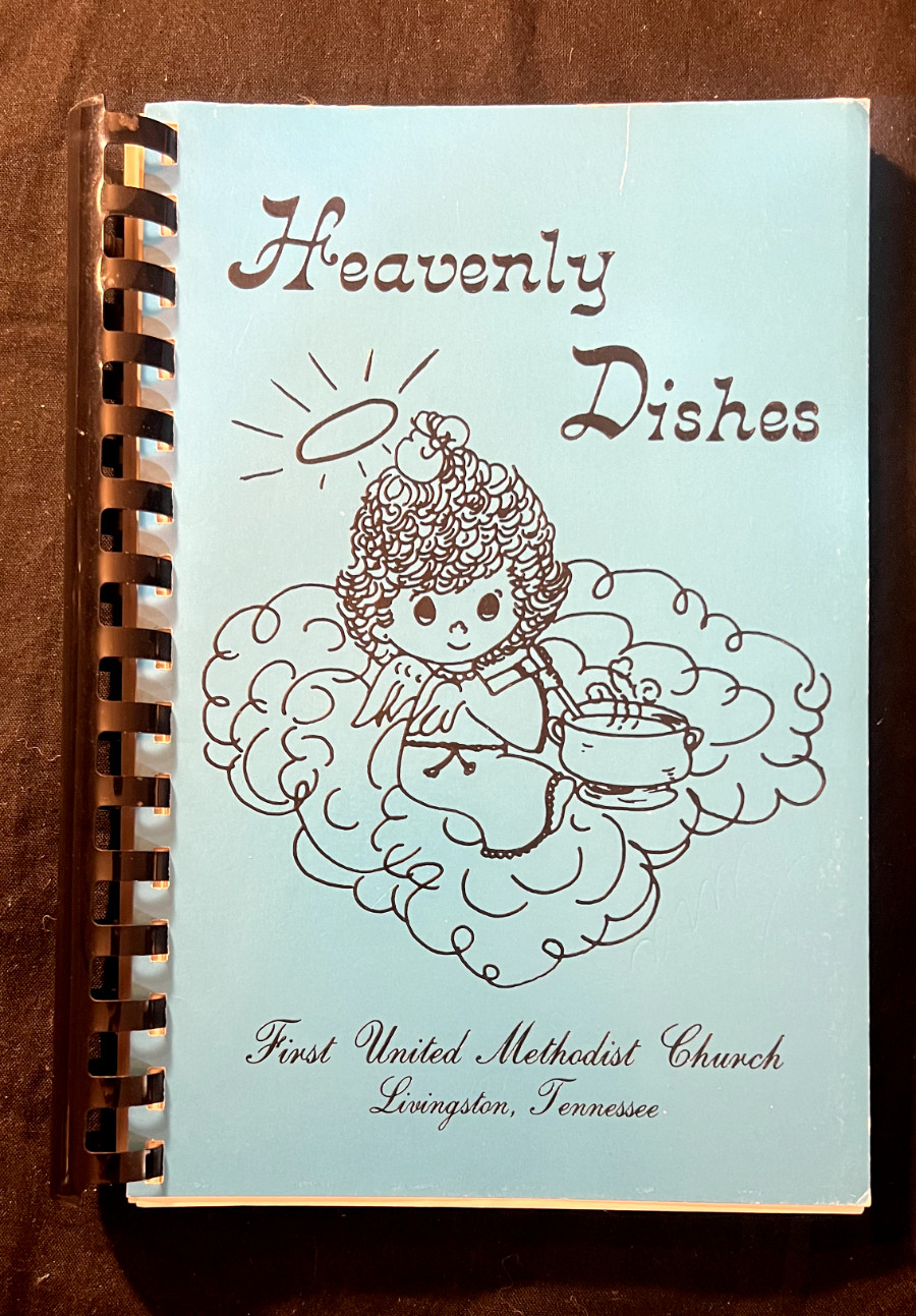 First united Methodist TN Vintage Community Church Spiral Bound Cookbook Recipes
