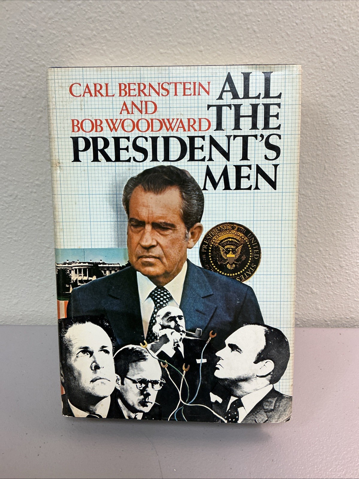Rare “All the President’s Men” Woodward & Bernstein (1974) HC/DJ 1st Printing
