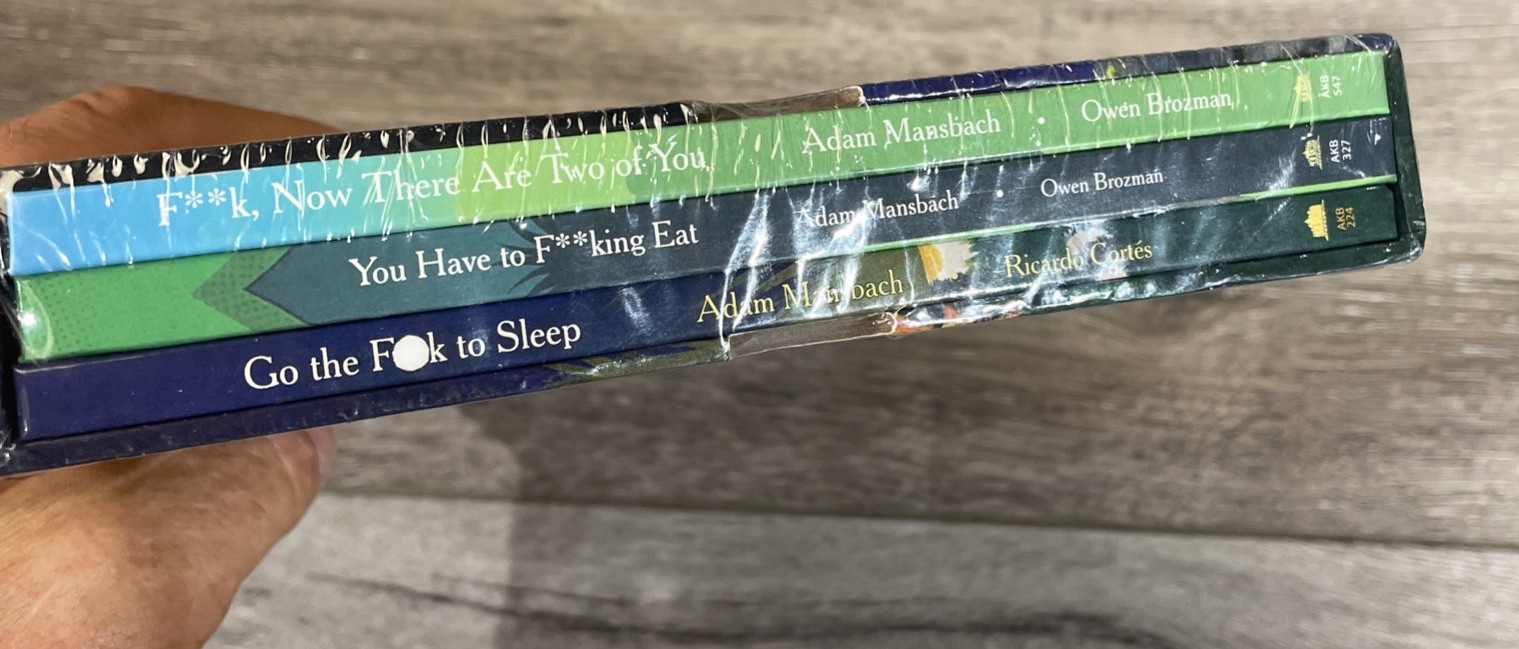 The Go the Fuck to Sleep Box Set by Adam Mansbach New Sealed