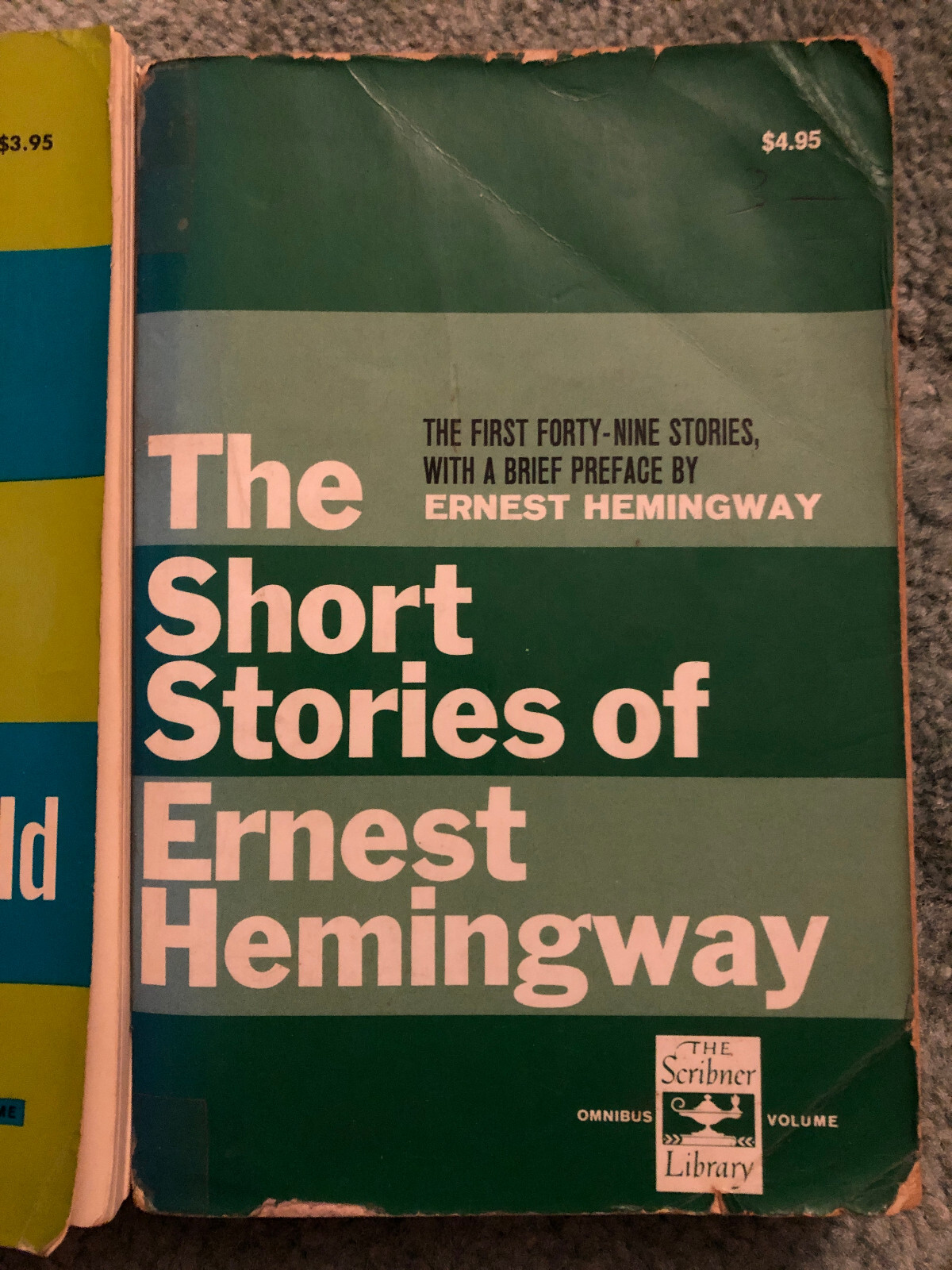 Classic Literature, Scribner Omnibus’, Hemingway (short stories) & Fitzgerald