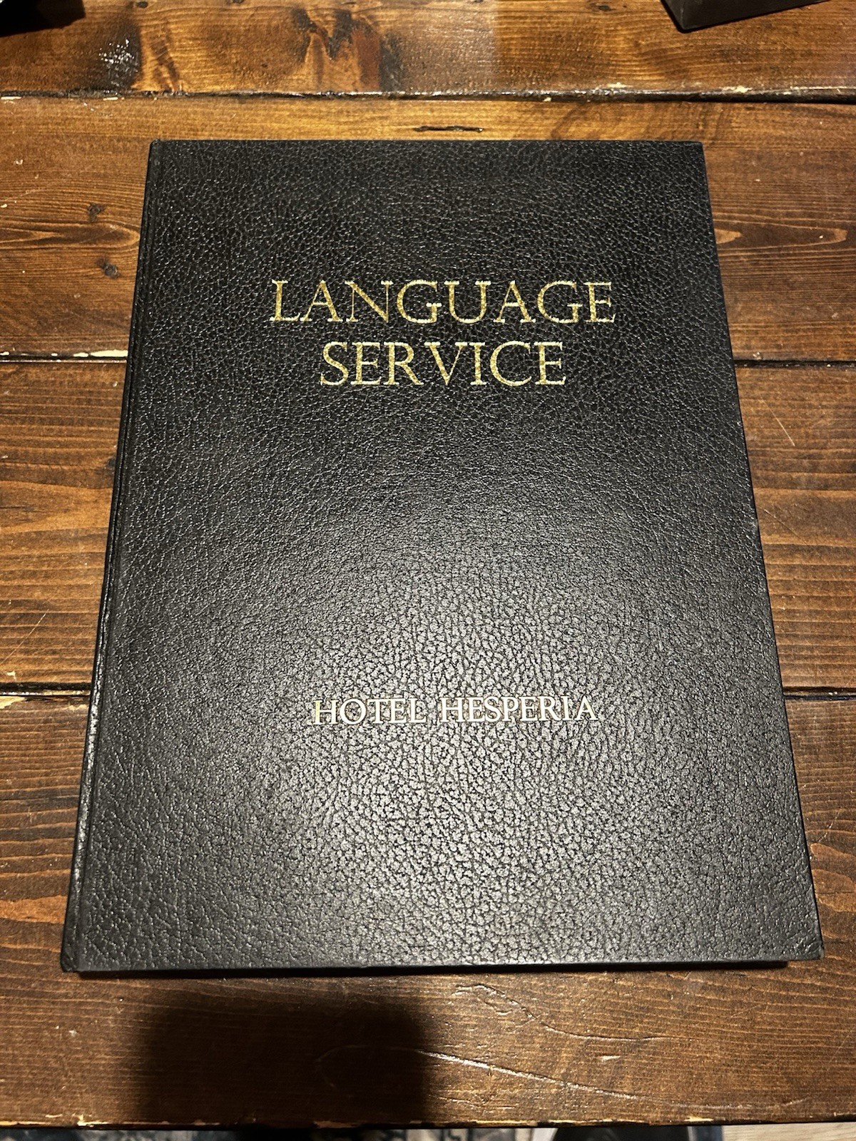 International Language Service Travel Guide Hotel Hesperia Finland 1970’s