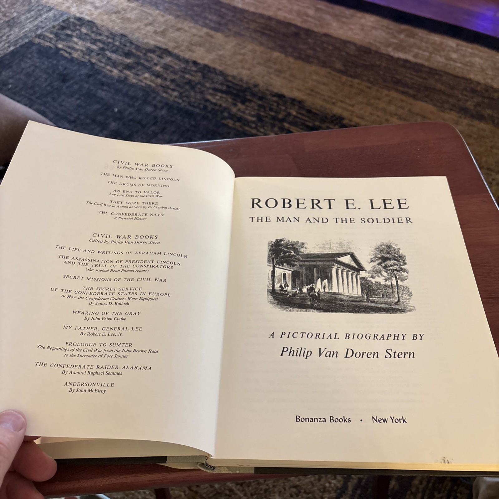 Robert E. Lee : The Man and the Soldier Hardcover Philip V. Stern