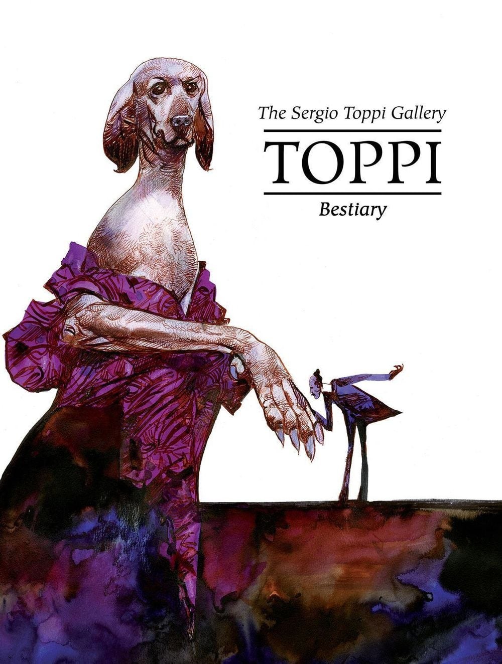 The Toppi Gallery: Bestiary by Sergio Toppi (English) Hardcover Book