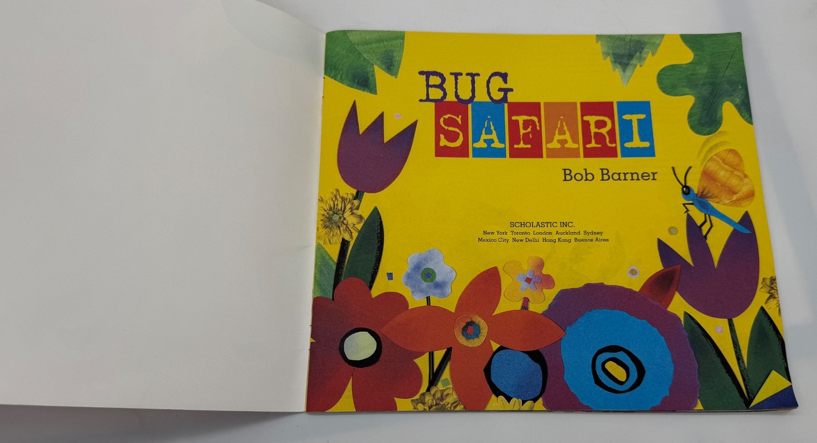 Bug Safari – Paperback By Bob Barner – GOOD Sticker on Front Cover 2004