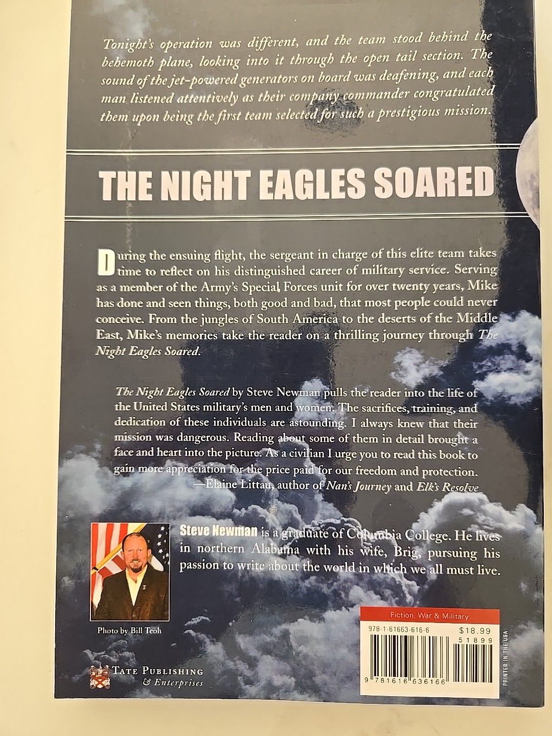The Night Eagles Soared Signed by Author Military Aviation Paperback