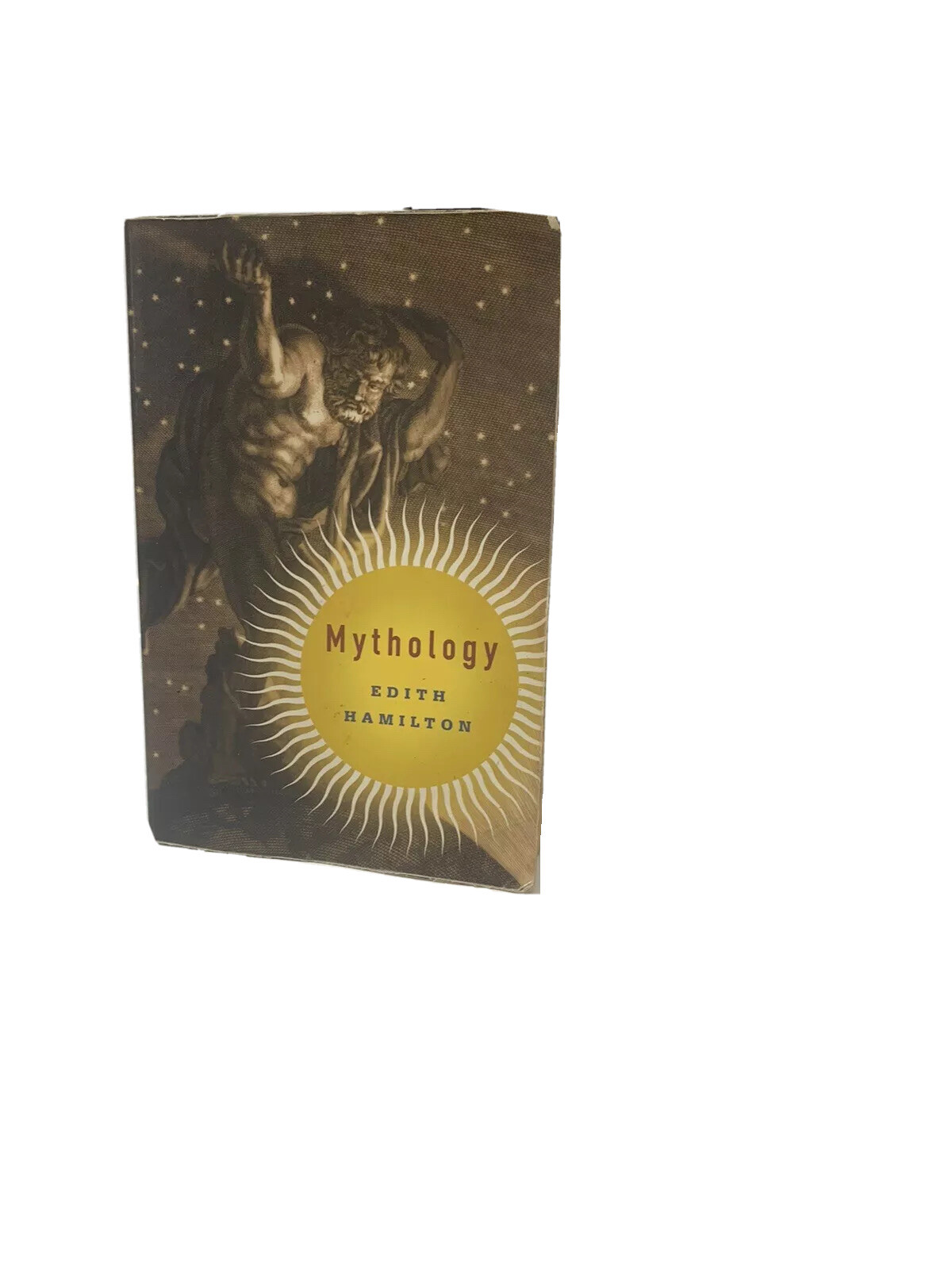 Mythology Author Edith Hamilton Paperback Books Reissue Edition Greek Roman Myth