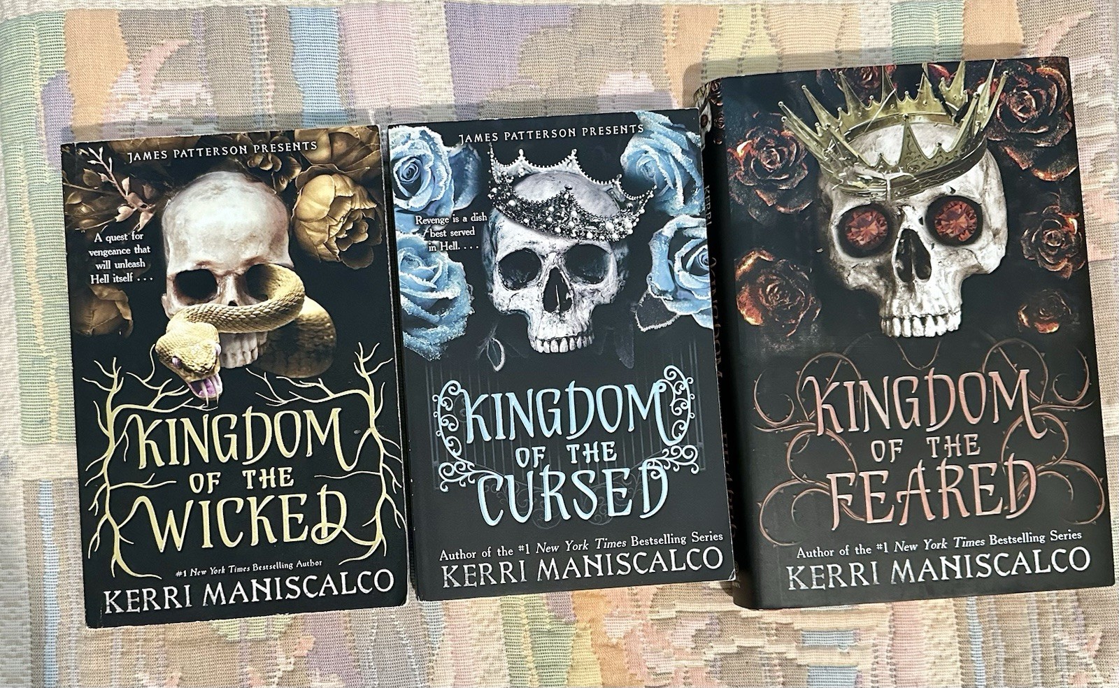 Kingdom of the Wicked Box Set by Kerri Maniscalco (3 Books) Paperback/hardcover