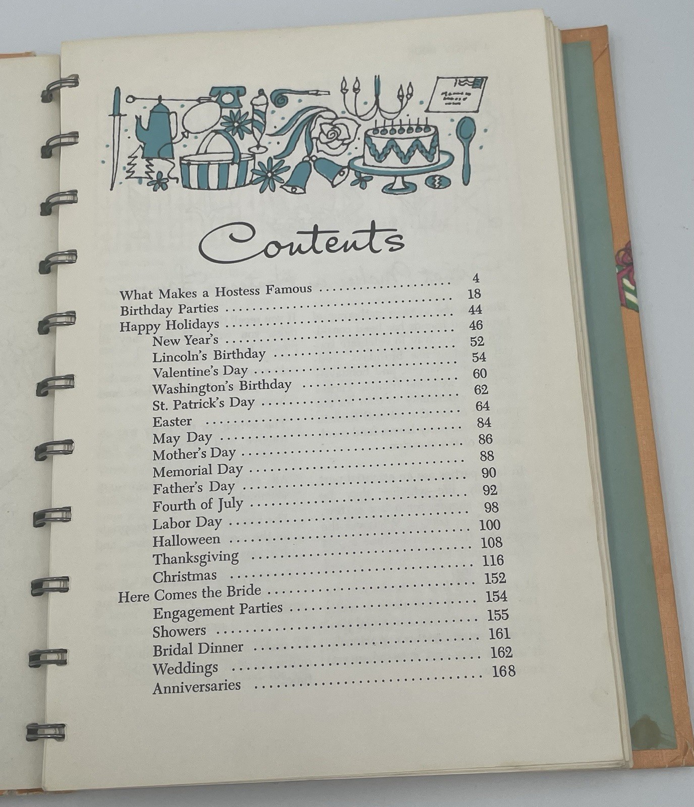 Betty Crocker’s Party Book Cookbook 1959 1st Edition 1st Printing Vtg Hardcover