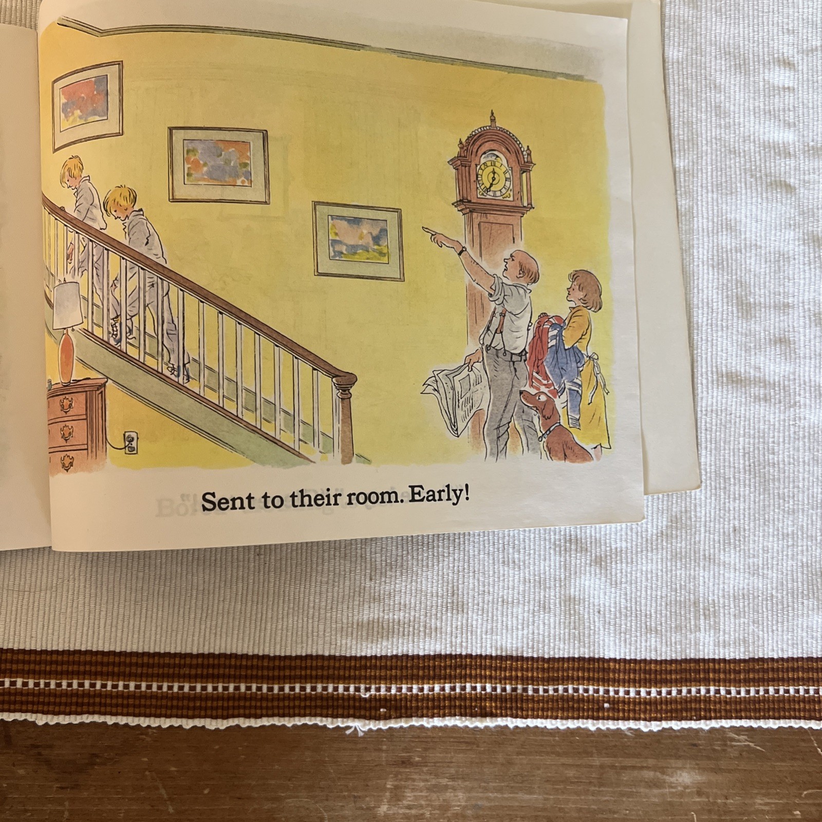 BORED–NOTHING TO DO! by Peter Spier PB ~ VGC Orig Pub 1978, This Ed 1991 10×8”