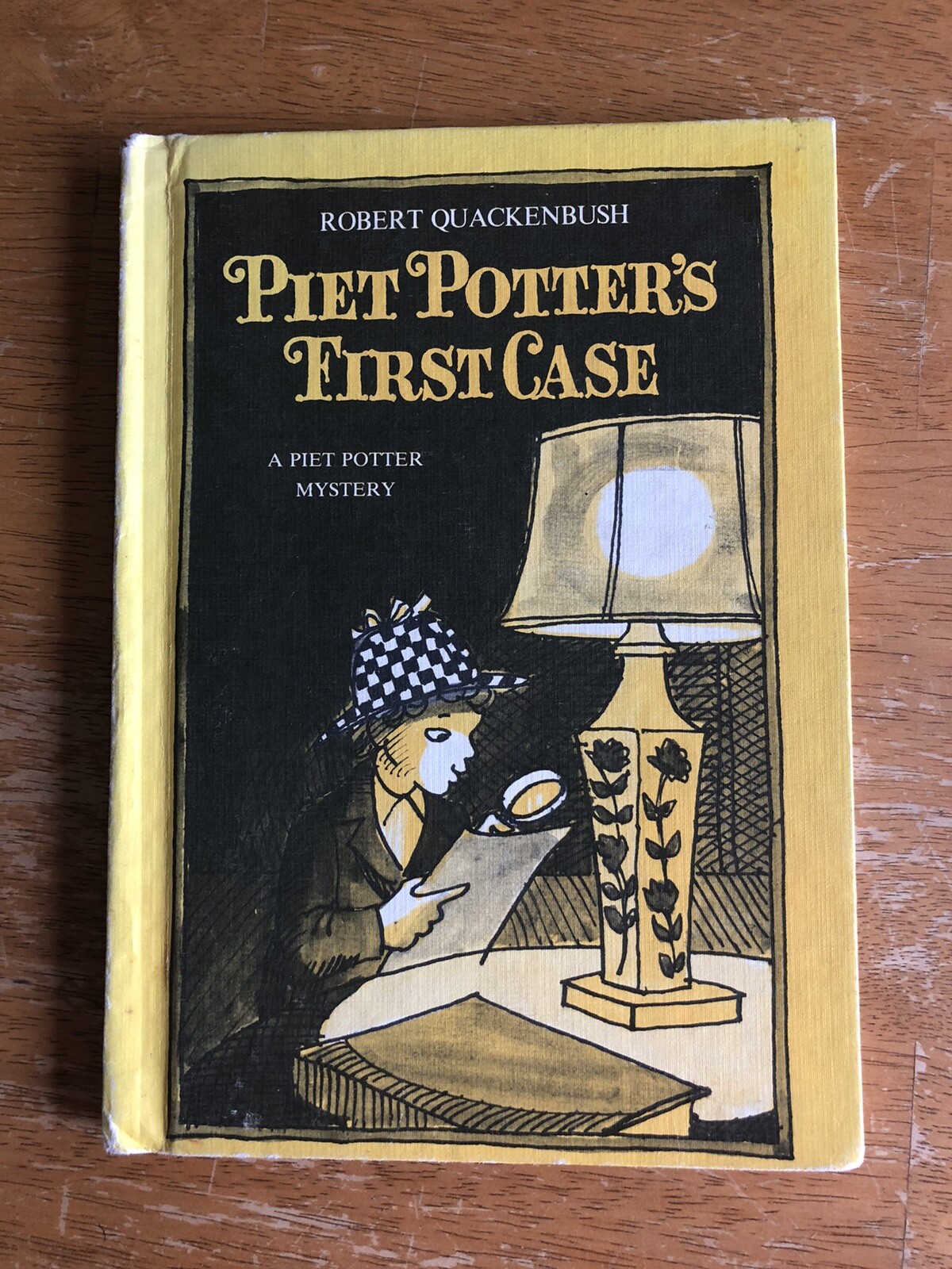 Vintage 1980 Piet Potter’s First Case by Robert Quackenbush HC Weekly Reader