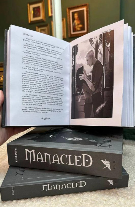 manacled book by senlinyu Full chapter (volume 1.2.3) – Hard cover