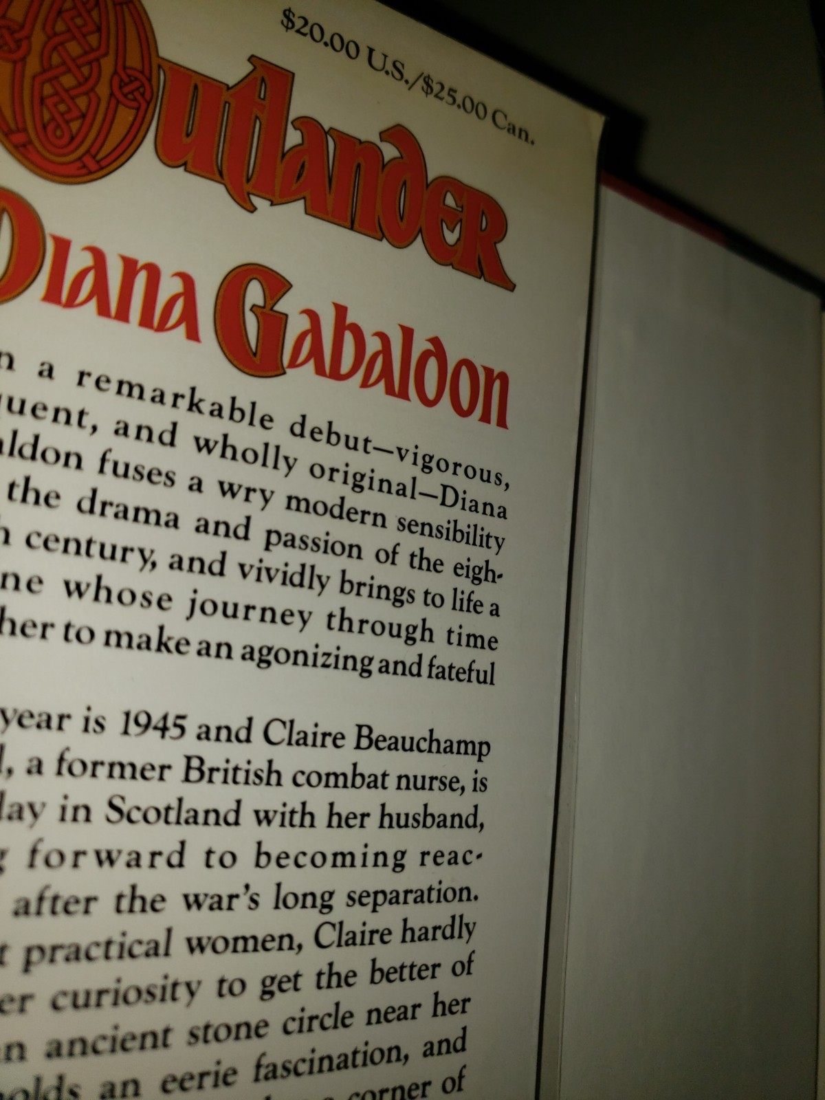 OUTLANDER COMPLETE SERIES ALL HAND SIGNED 1ST EDITIONS HARDCOVERS DIANA GABALDON