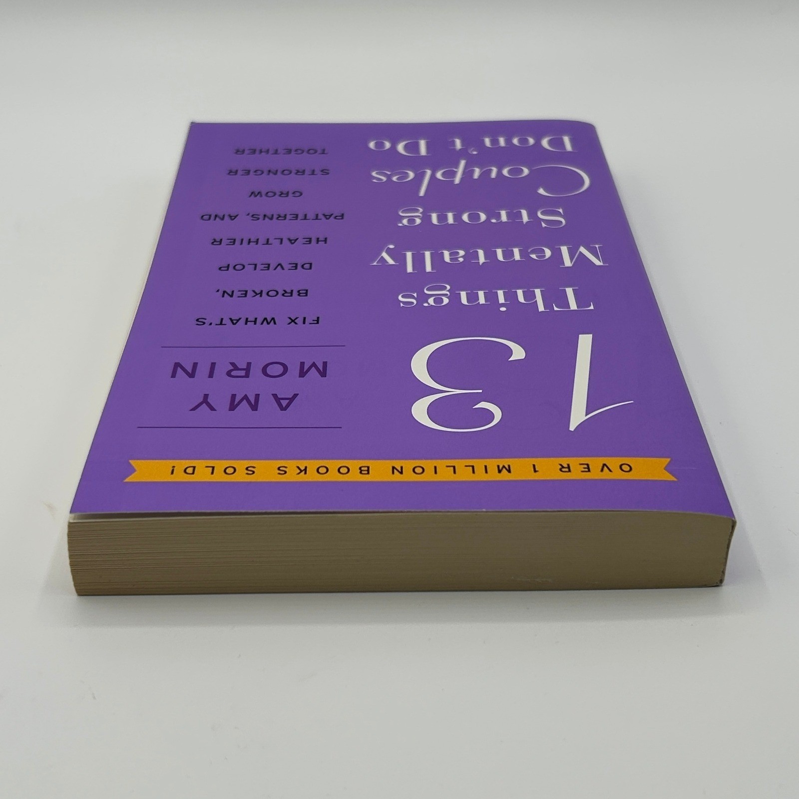 13 Things Mentally Strong Couples Dont Do Amy Morin Relationship Paperback 2023