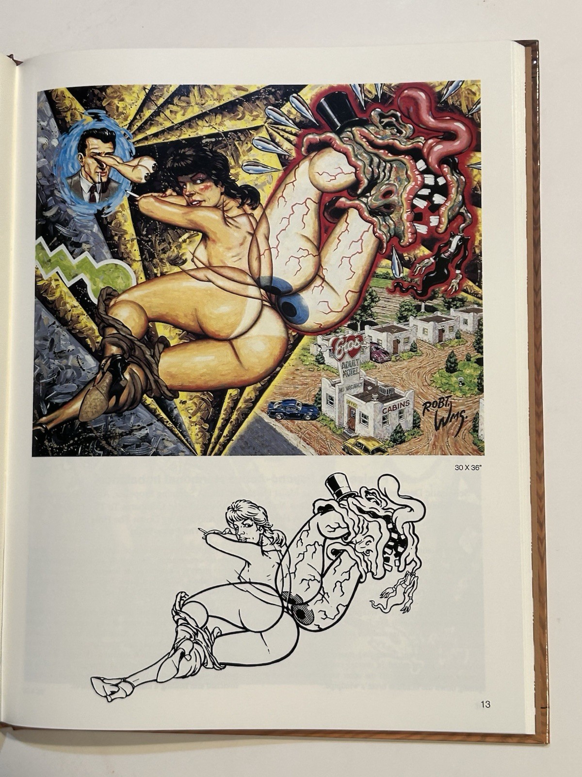 ROBERT WILLIAMS-VIEWS FROM A TORTURED LIBIDO, 1993, 1st, HC in Slipcase NM