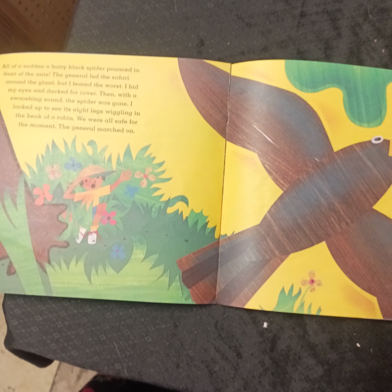Scholastic Bob Barner book BUG SAFARI Illustrated Picture Book Paperback