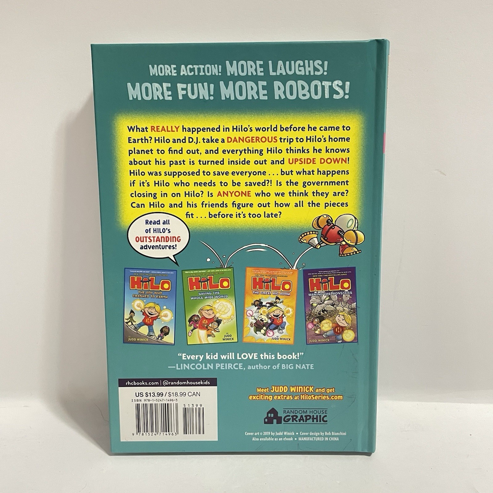 Hilo The Great Big Box Set Books 1-6 Hardcover Graphic Novel Judd Winick Comic