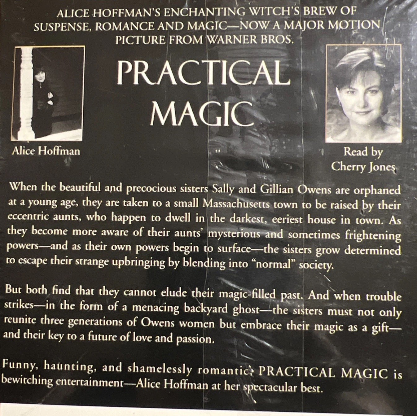 Practical Magic Audiobook Alice Hoffman Cherry Jones Cassette Vtg 1995 Sealed