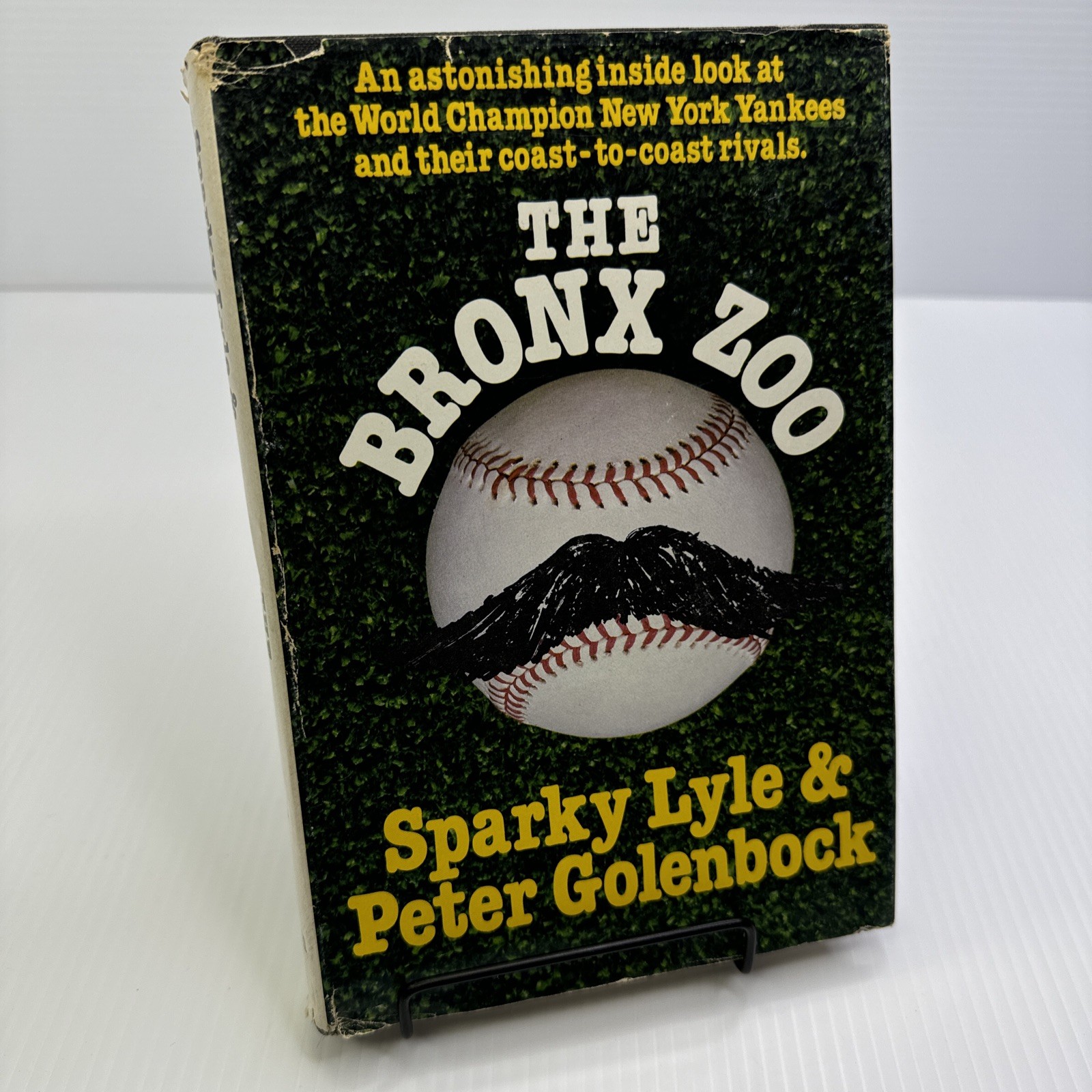 The Bronx Zoo Sparky Lyle & Peter Golenbock 1979 HC Yankees Baseball Inside Look