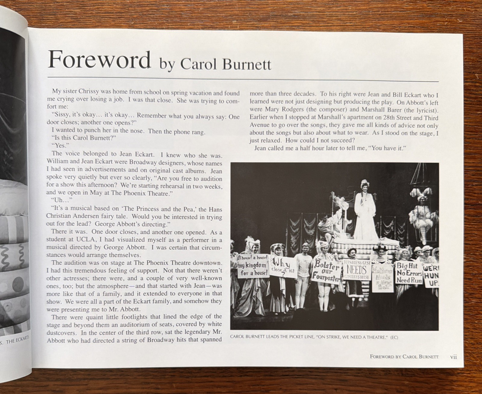 Performing Set : Broadway Designs William & Jean Eckart by Andrew Harris SIGNED!