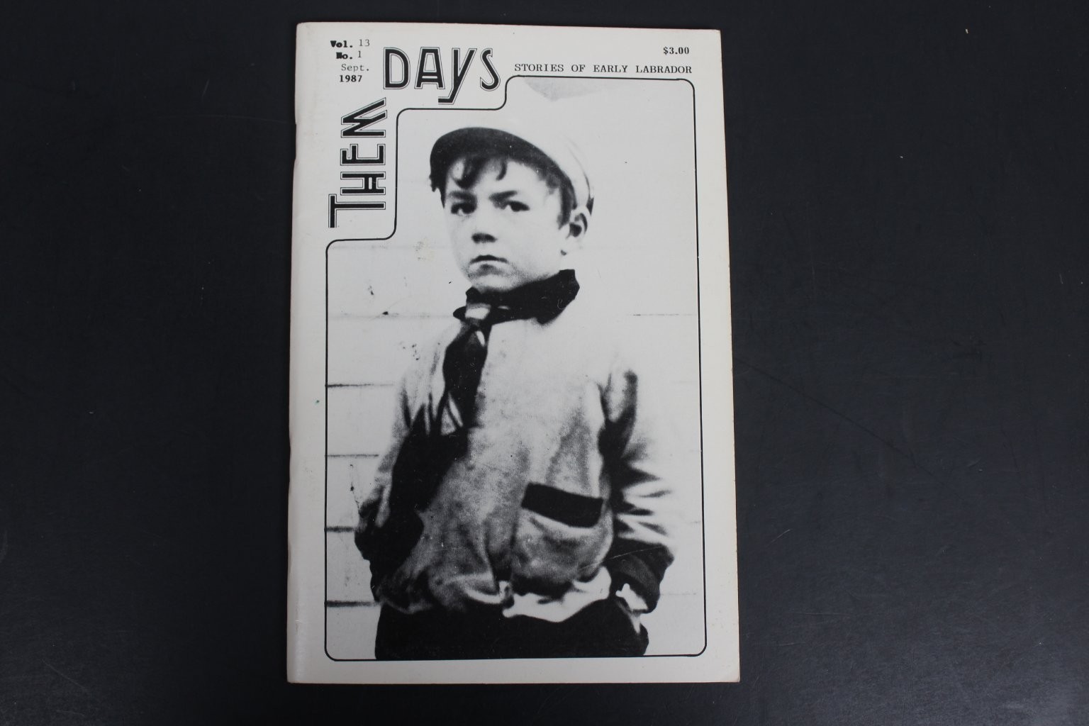 Them Days Vol 13 No 1 Sept 1987 Stories of Early Labrador Magazine History