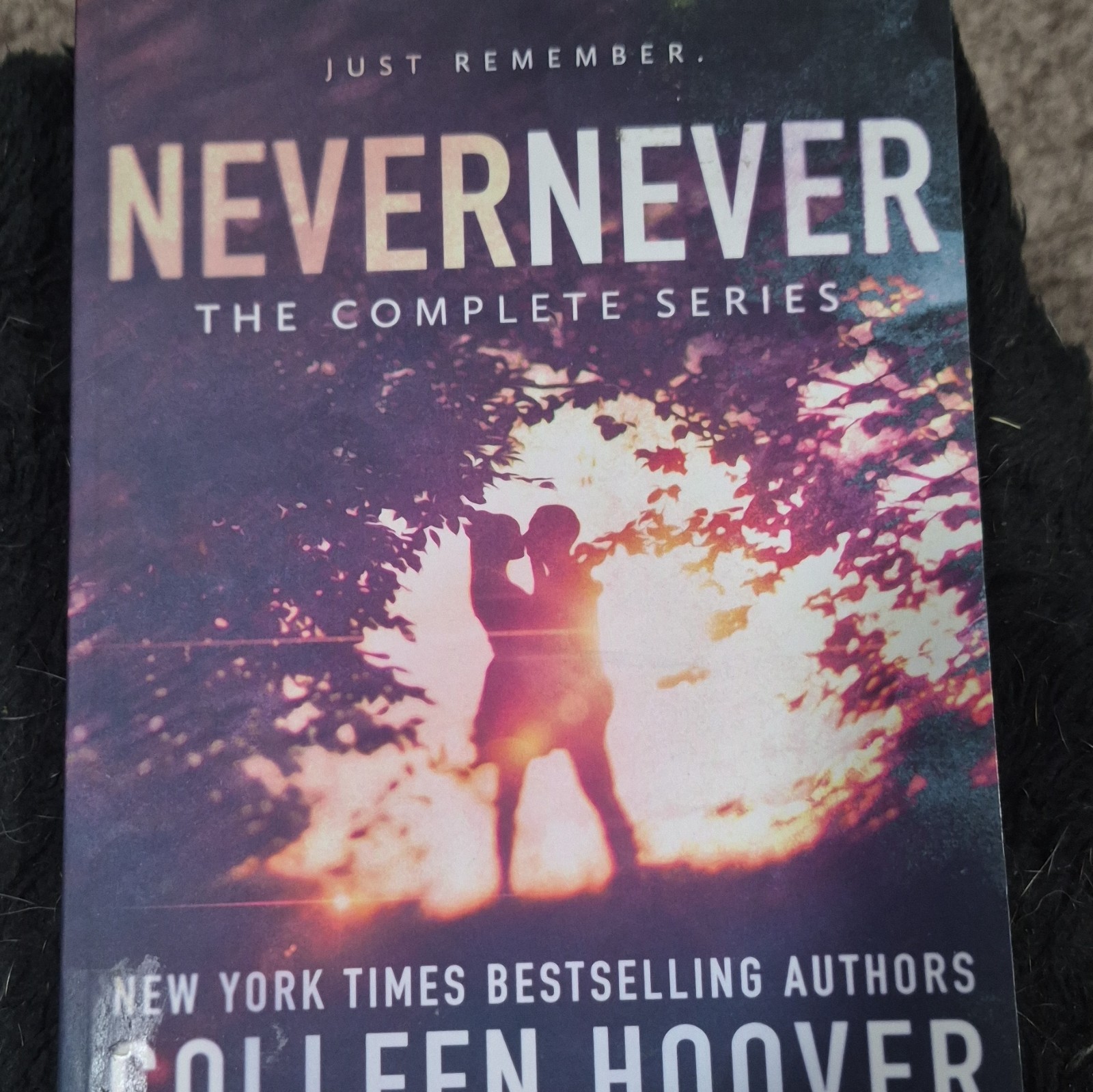 Colleen Hoover Tarryn Fisher Never Never Trade Paperback Fiction Novel 2017