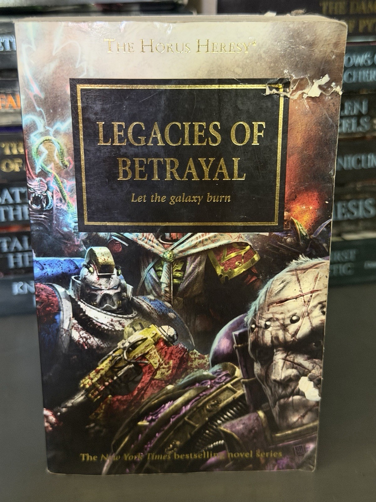 Warhammer The Horus Heresy Legacies of Betrayal 1st Ed MM Paperback Damaged