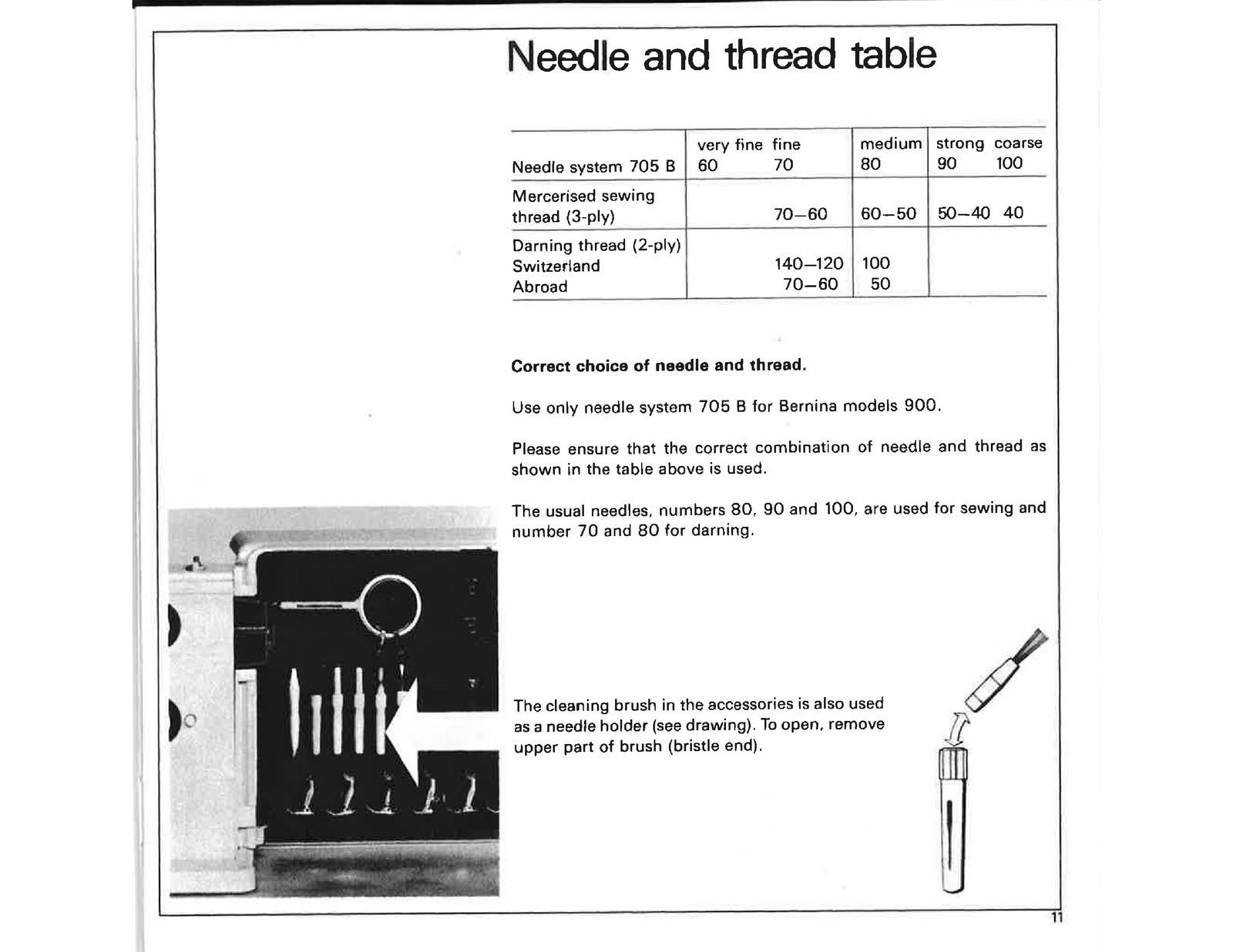BERNINA Nova 900 Electronic Instruction Manual DOUBLE SPIRAL – TOUGH COVERS