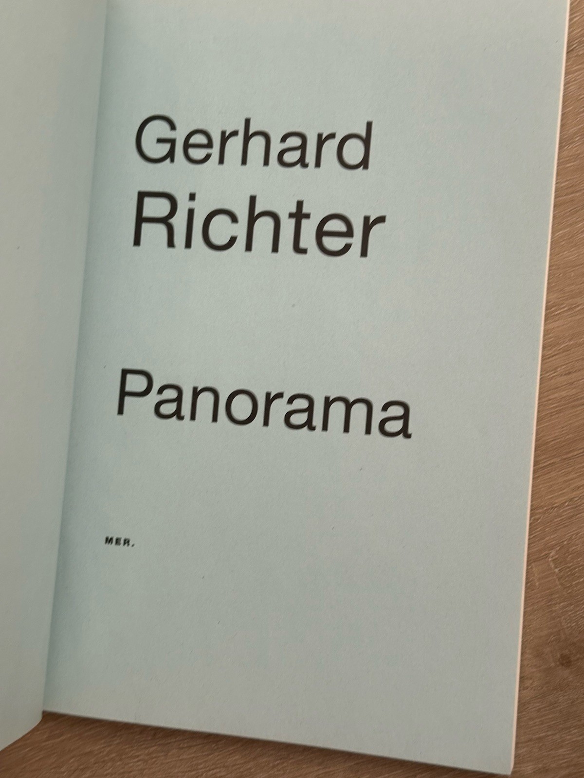 Gerhard Richter: Panorama: A Selection of Editions & One Painting, Storr, Robert
