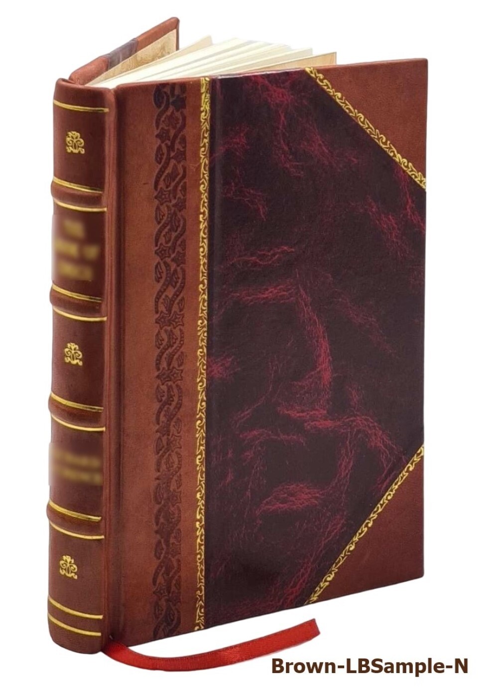Du Cameroun au Caire par le désert de Libye; chasses au Tchad; a [Leather Bound]