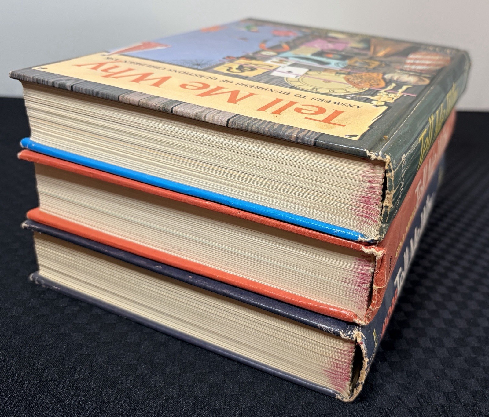 Arkady Leokum Tell Me Why 3 Book Set With Slipcase 1968 Grosset & Dunlap