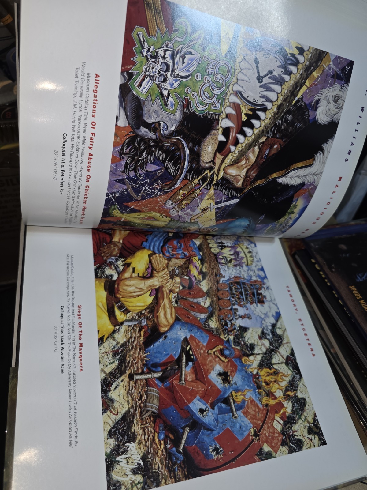 Autographed 1st Edition Malicious Resplendence – Robert Williams SIGNED
