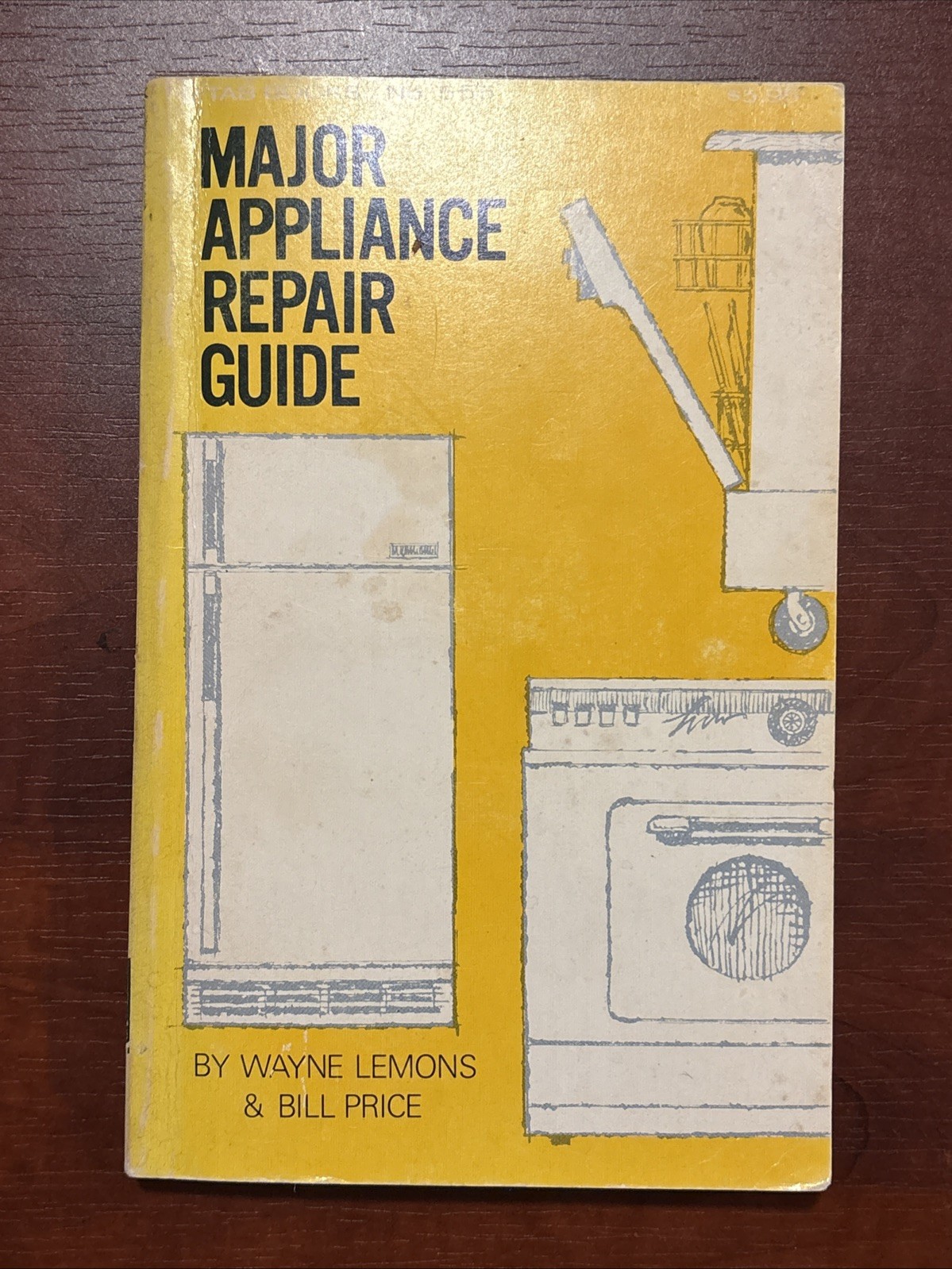 Major Appliance Repair Guide Lemons Price 1971 First Edition TAB Books