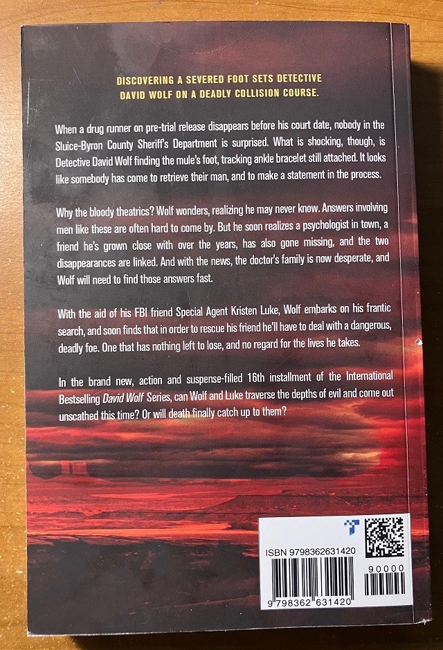 Dead Canyon (David Wolf #16) (Jeff Carson, Paperback, 2022)