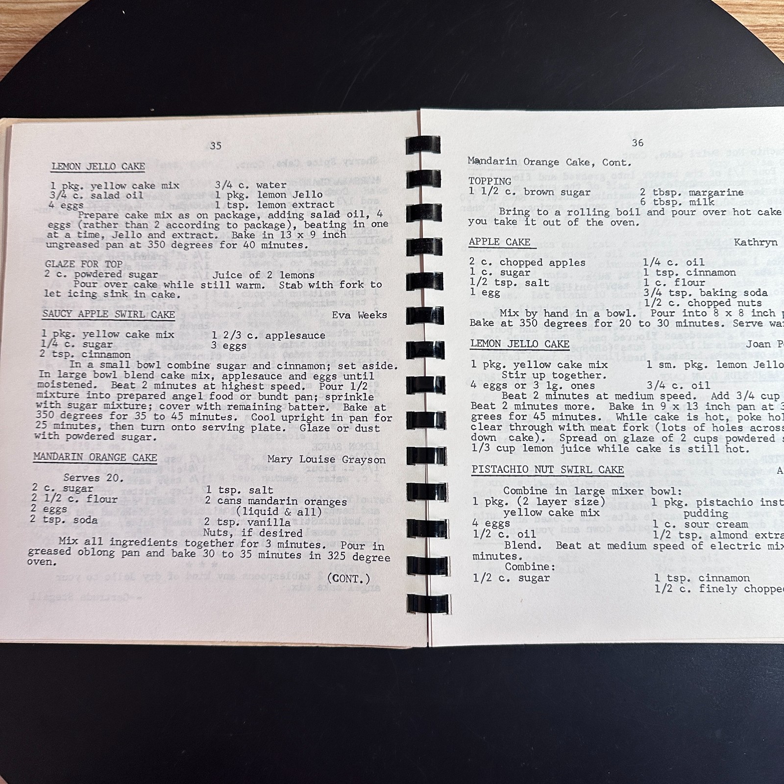 Vintage Church Cookbook 144 Pages Fresno, CA “Our Favorite Recipes” 1972