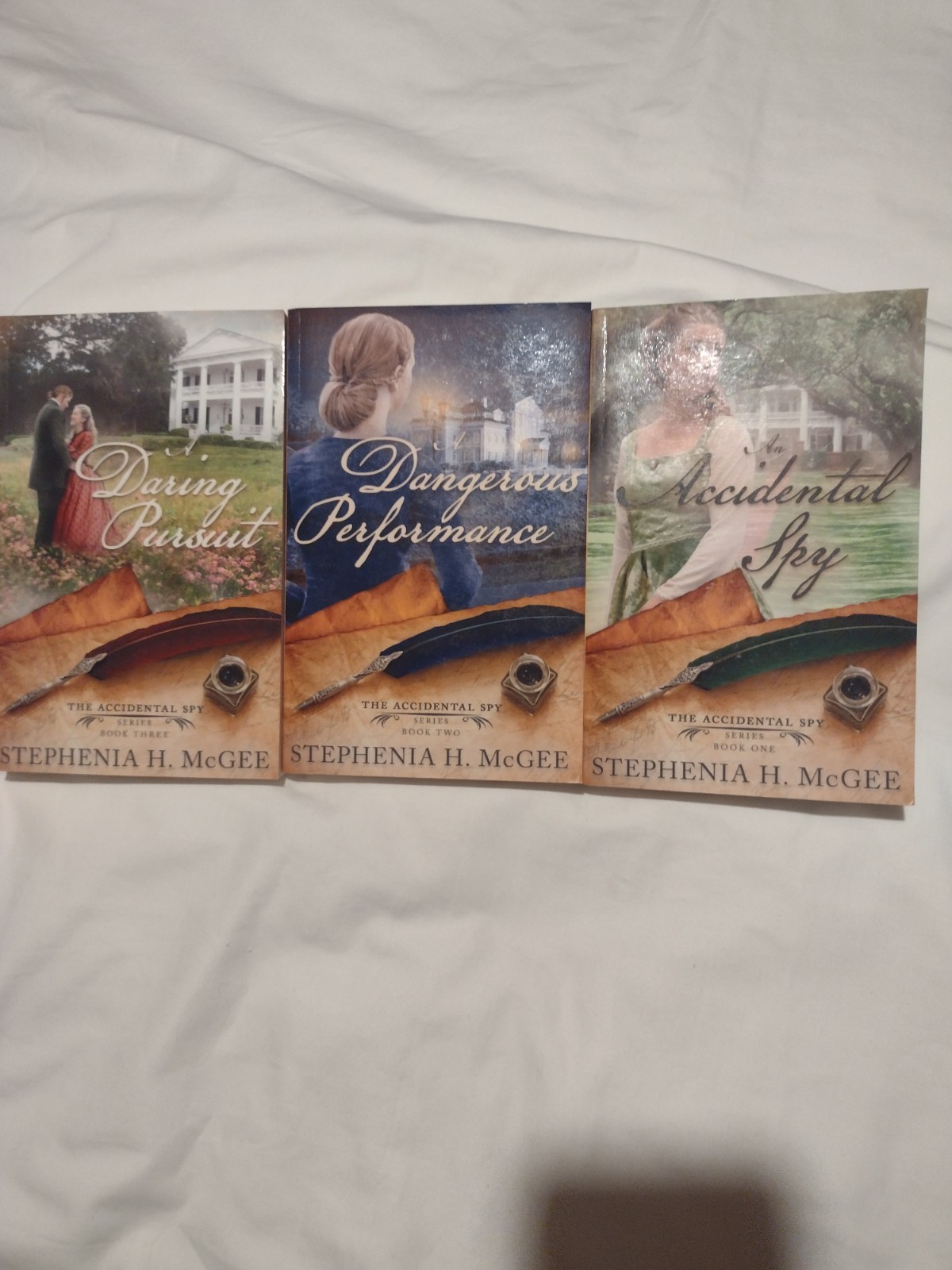 The Accidental Spy Trilogy Series by Stephenia McGee Books 1,2&3