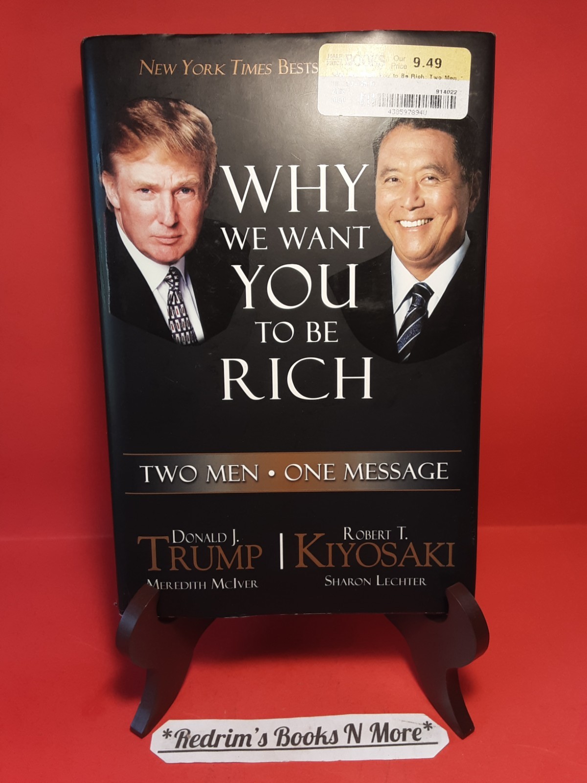 Why We Want You To Be Rich Donald J Trump 2006 Finances Hardcover VERY GOOD